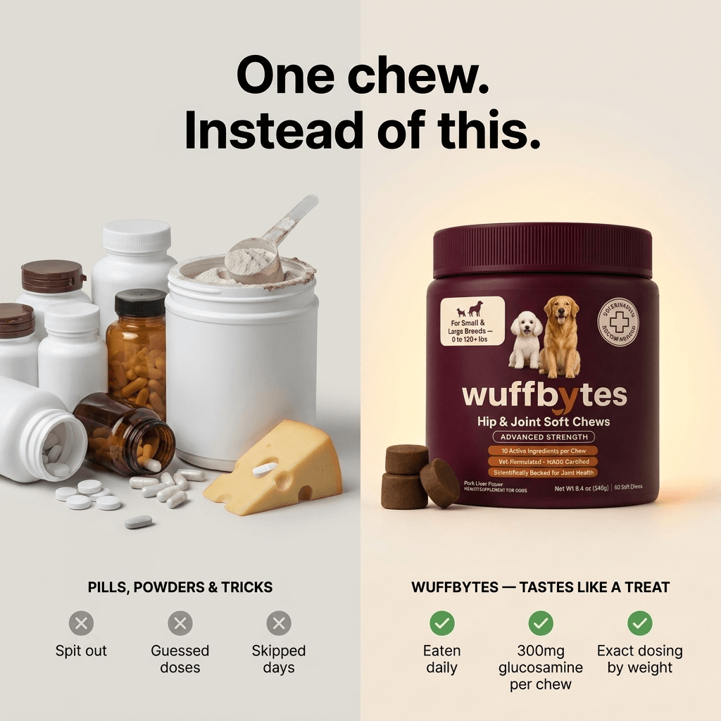 Wuffbytes HJ-01™ Advanced Hip & Joint Chews